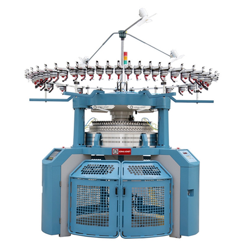 Fabricant de mașini de tricotat circular din tricourile cu tricou dublu